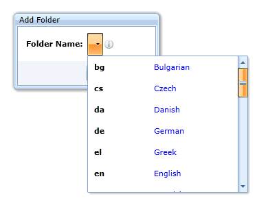 eCTD Editor - Výběr jazyka a nové složky v 131-spclabelpl.
